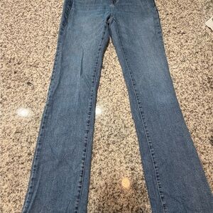 a.n.a Women's Straight Leg Jeans in Denim Blue